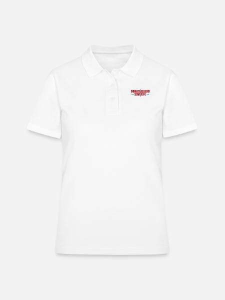 Blutspende Blutspenden Blutspender - Frauen Polo Shirt - Weiß