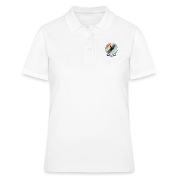 Breakdance - Frauen Polo Shirt - Weiß - Vorne - Ailine (174cm)