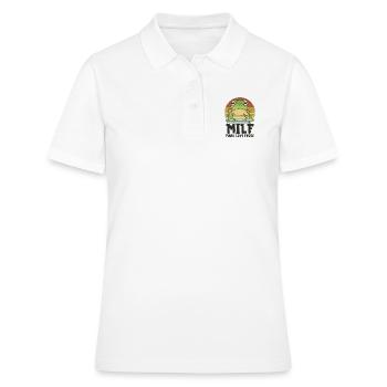 Grenouille - Polo Femme - blanc - Devant - Ailine (174cm)