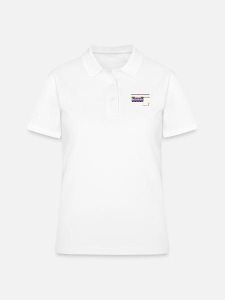 Wuppertaler Schwebebahn - Frauen Polo Shirt - Weiß