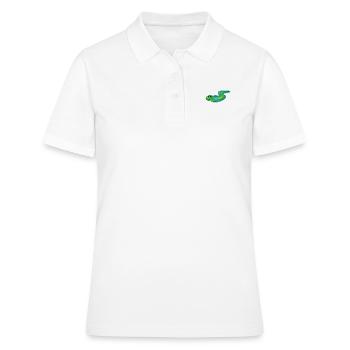 Aal Cartoon - Frauen Polo Shirt - Weiß - Vorne - Ailine (174cm)