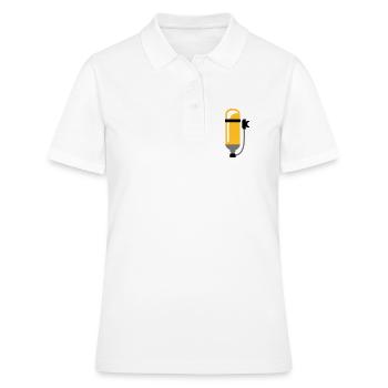 Volunteer Fire Department - Cadeau de protection respiratoire - Polo Femme - blanc - Devant - Ailine (174cm)