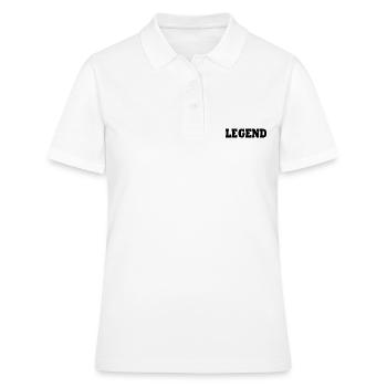 Legend - Polo Femme - blanc - Devant - Ailine (174cm)