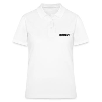 is he dead yet - Polo Femme - blanc - Devant - Ailine (174cm)