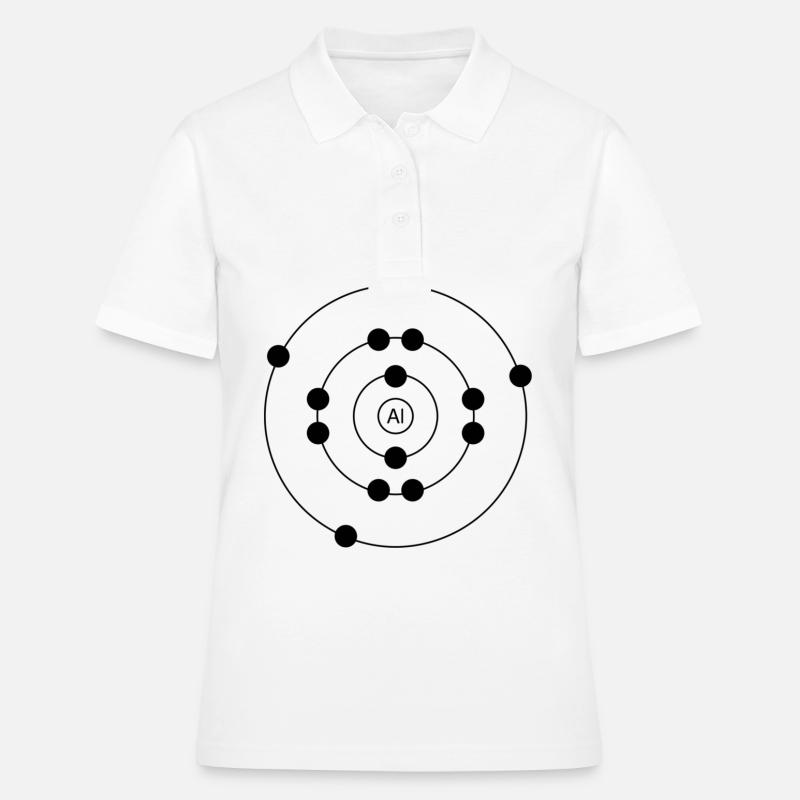 atom - Women's Polo Shirt - white