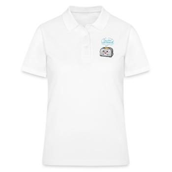 Es wird ein Toast! - Frauen Polo Shirt - Weiß - Vorne - Ailine (174cm)