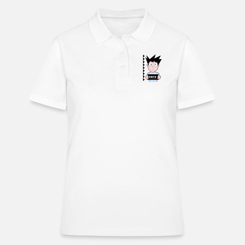 FRITZ - Busted - Women's Polo Shirt - white