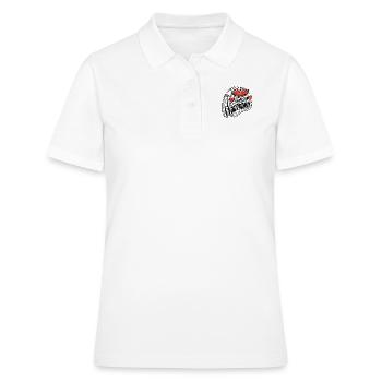 Watzmann Freedom Mountains Enthousiasme Souveniers - Polo Femme - blanc - Devant - Ailine (174cm)