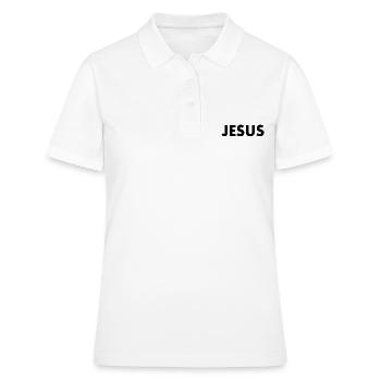 Jesus - Polo Femme - blanc - Devant - Ailine (174cm)