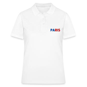 Paris - Frauen Polo Shirt - Weiß - Vorne - Ailine (174cm)