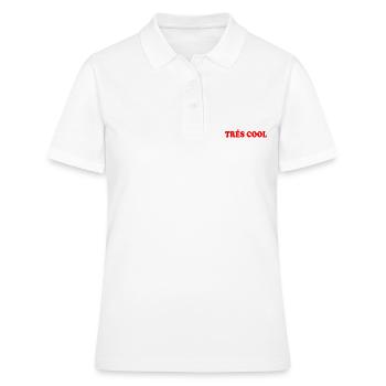 Trés cool - Polo Femme - blanc - Devant - Ailine (174cm)