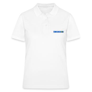 Sweden - Frauen Polo Shirt - Weiß - Vorne - Ailine (174cm)