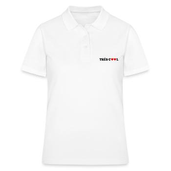 Tres cool - Polo Femme - blanc - Devant - Ailine (174cm)