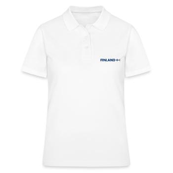 Finnland - Frauen Polo Shirt - Weiß - Vorne - Ailine (174cm)
