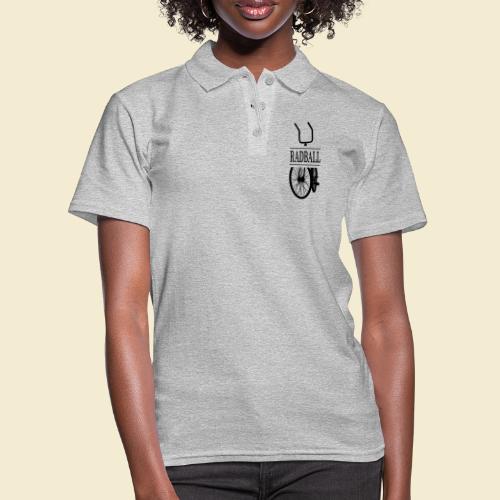 Radball | Retro Black - Frauen Polo Shirt