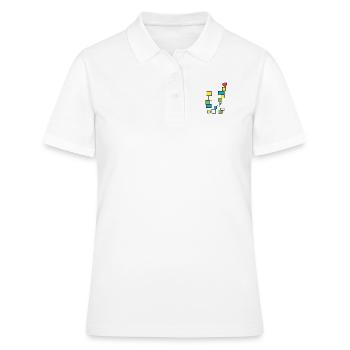 Kuoro Tür Paket - Frauen Polo Shirt - Weiß - Vorne - Ailine (174cm)
