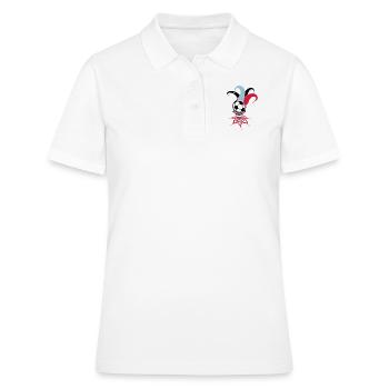 football joker ballon sport - Polo Femme - blanc - Devant - Ailine (174cm)
