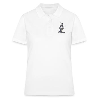 microscope - Women's Polo Shirt - white - Front - Ailine (174cm)
