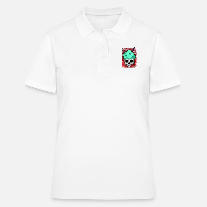 skeleton - Women's Polo Shirt - white