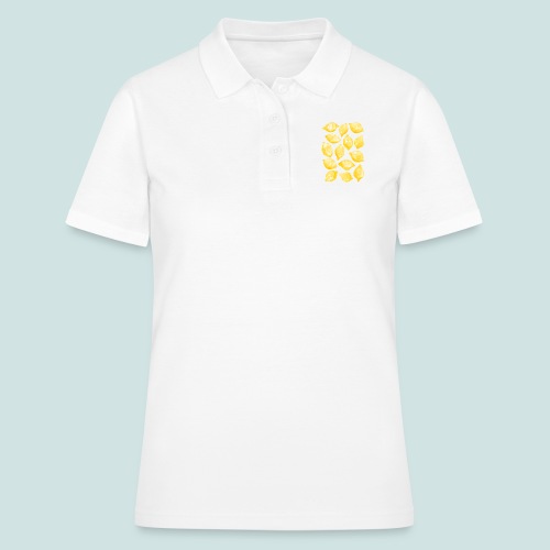 Lemon Watercolor - Women's Polo Shirt