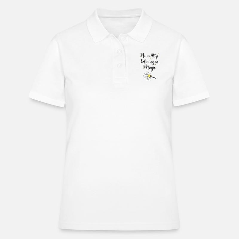 Magic2 - Polo Femme - blanc