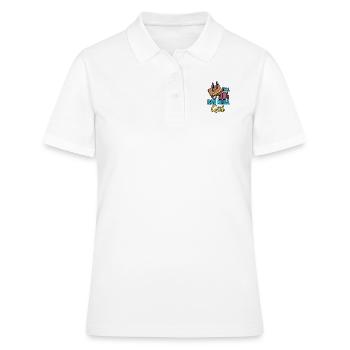 I’m a 90's R&b Kinda Girl - Polo Femme - blanc - Devant - Ailine (174cm)