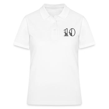 Dix - Polo Femme - blanc - Devant - Ailine (174cm)