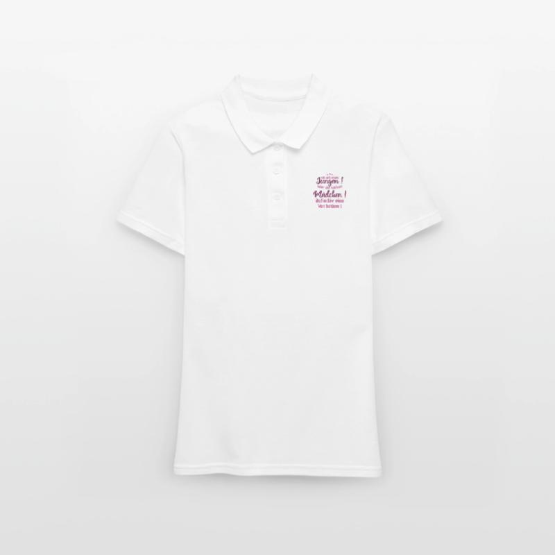 Kleiner Junge | ich will einen jungen oder ein Frauen Polo Shirt