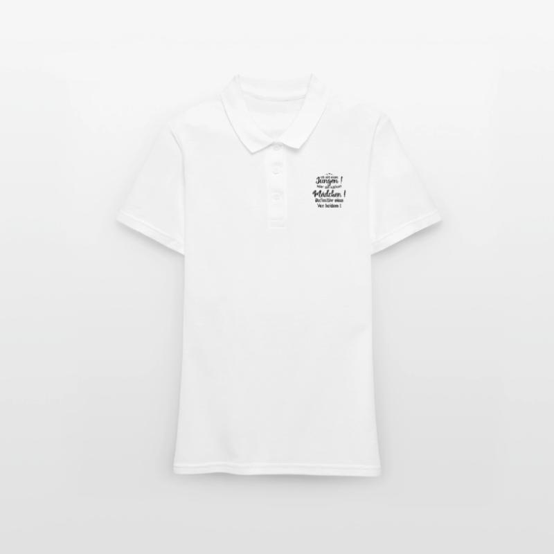 Kleiner Junge | ich will einen jungen oder ein Frauen Polo Shirt