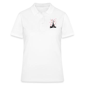 Paris - Polo Femme - blanc - Devant - Ailine (174cm)