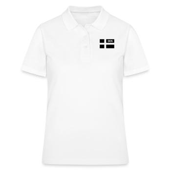 Dänische taktische Flagge Dänemark - Dänemark - DEN - Frauen Polo Shirt - Weiß - Vorne - Ailine (174cm)
