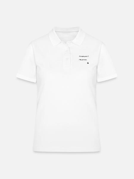 Les Bronzés font du ski / Humour / Réplique Culte - Polo Femme - blanc