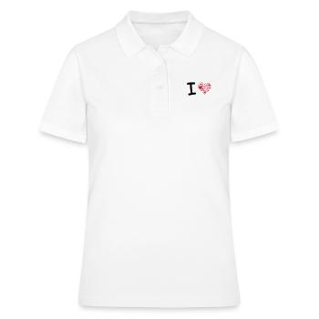 J'aime - Polo Femme - blanc - Devant - Ailine (174cm)