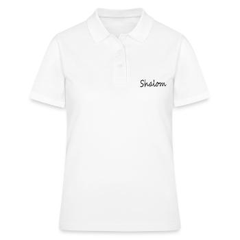 Shalom - Polo Femme - blanc - Devant - Ailine (174cm)