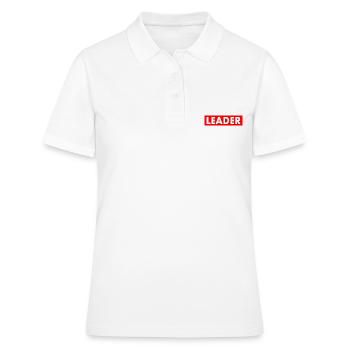 Leader - Women's Polo Shirt - white - Front - Ailine (174cm)