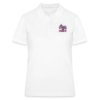I'm Crafty And I Know It 2 - Frauen Polo Shirt - Weiß - Vorne - Ailine (174cm)