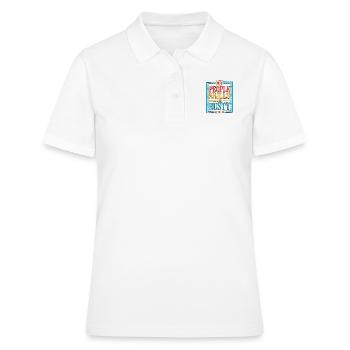 Mes compétences relationnelles sont rouillées 16 - Polo Femme - blanc - Devant - Ailine (174cm)