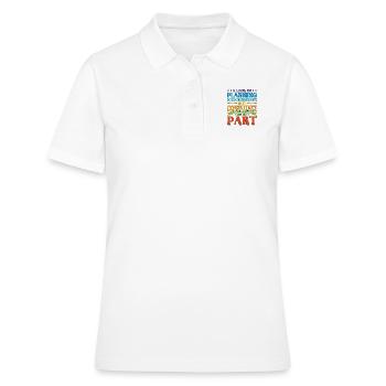 A Lack Of Planning On Your Part Does Not ... 28 - Frauen Polo Shirt - Weiß - Vorne - Ailine (174cm)