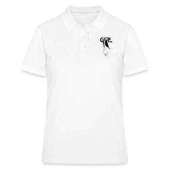 Girl - Polo Femme - blanc - Devant - Ailine (174cm)