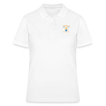 Schafzucht Landwirt Nutztier Schafe Geschenk - Frauen Polo Shirt - Weiß - Vorne - Ailine (174cm)