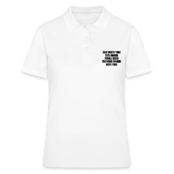 jone waste yore toye monme yorall rediii - Polo Femme - blanc - Devant - Ailine (174cm)