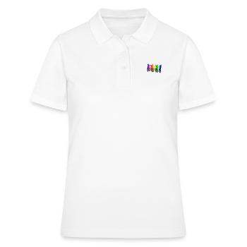 but égalisateur - Polo Femme - blanc - Devant - Ailine (174cm)