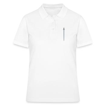 Épée - Polo Femme - blanc - Devant - Ailine (174cm)