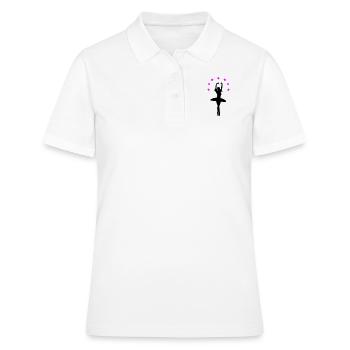 ballerine - Polo Femme - blanc - Devant - Ailine (174cm)