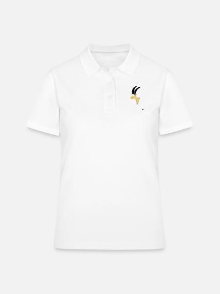 capricorn (c) - Polo Femme - blanc