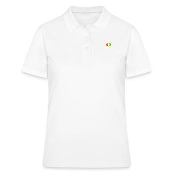 Guinea Flag Country Native Ancestry Pride Womens - Women's Polo Shirt - white - Front - Ailine (174cm)