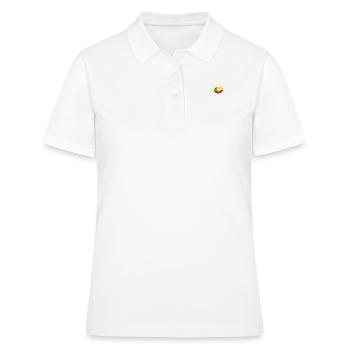 Drapeau du Bénin Pays Native Ancestry Pride Femmes - Polo Femme - blanc - Devant - Ailine (174cm)