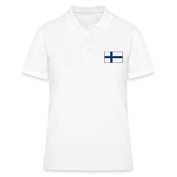 Finlande - Polo Femme - blanc - Devant - Ailine (174cm)