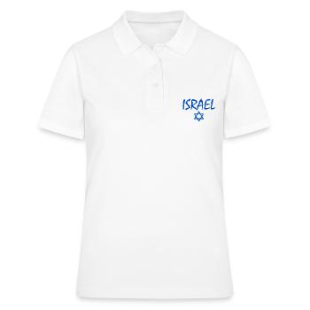 Israël - Polo Femme - blanc - Devant - Ailine (174cm)