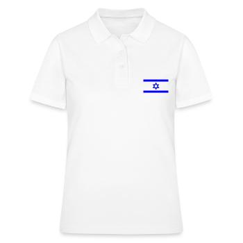 Israel - Polo Femme - blanc - Devant - Ailine (174cm)